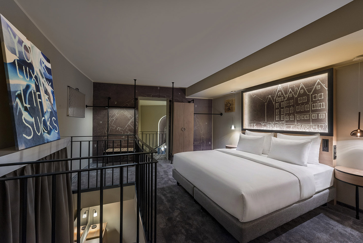 Zimmer im Hilton Hotel am Wasserturm in Köln
